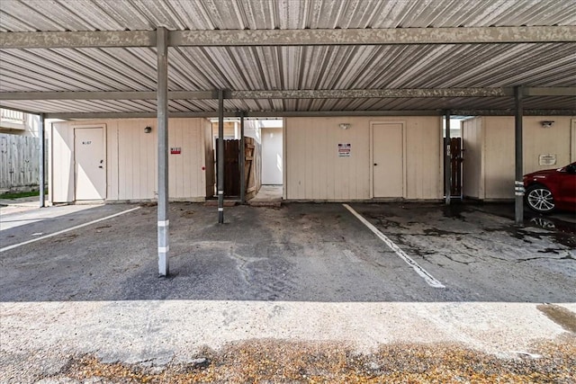 6702 Everhart Unit N102, Corpus Christi, TX 78413 - garage with covered parking