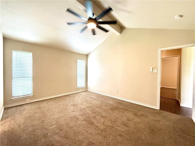3325 Hampton St, Corpus Christi, TX 78414 - empty room with carpet flooring, a ceiling fan, a smoke detector, and healthy amount of natural light