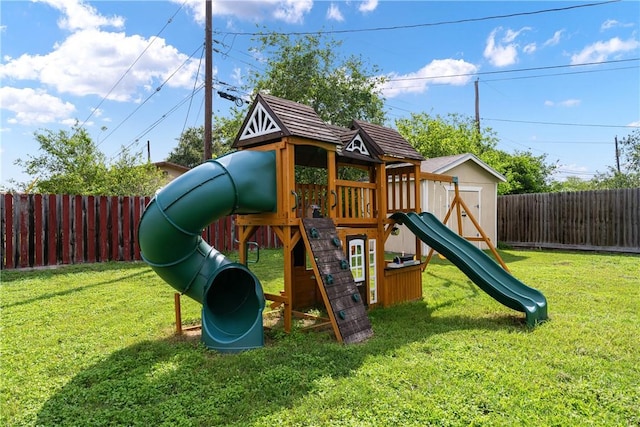 11330 Brendel, Corpus Christi, TX 78410 - view of play area with a fenced backyard