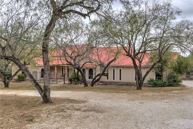 view of front of house