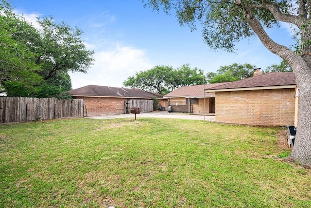 10710 Atlanta St, Corpus Christi, TX 78410 - view of yard with a patio and concrete driveway