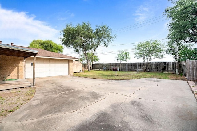 10710 Atlanta St, Corpus Christi, TX 78410 - exterior space with concrete driveway