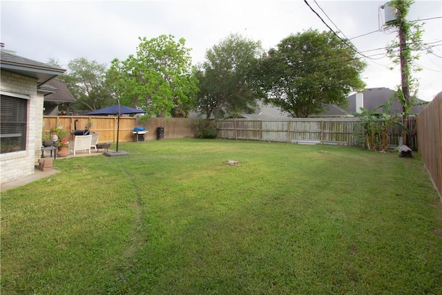 5113 Queens Ct, Corpus Christi, TX 78413 - view of yard with a fenced backyard