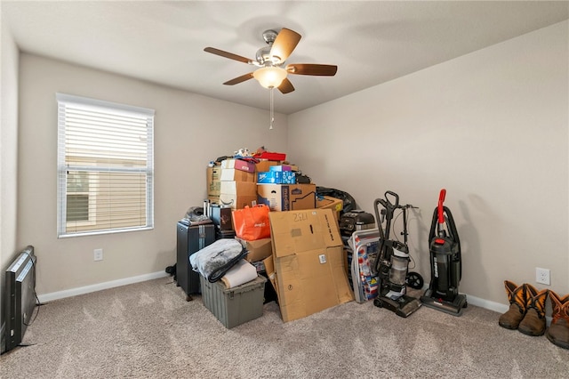 10343 Rosalina Loop, Converse, TX 78109 - storage room featuring a ceiling fan