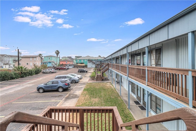 exterior space featuring a residential view