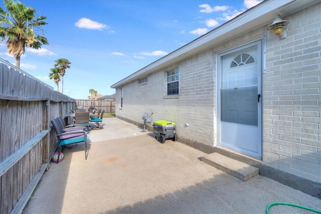 14970 Topgallant St, Corpus Christi, TX 78418 - fenced backyard with a patio area