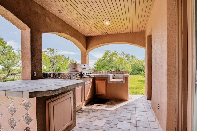 4950 Deer Park, Corpus Christi, TX 78413 - view of patio featuring area for grilling