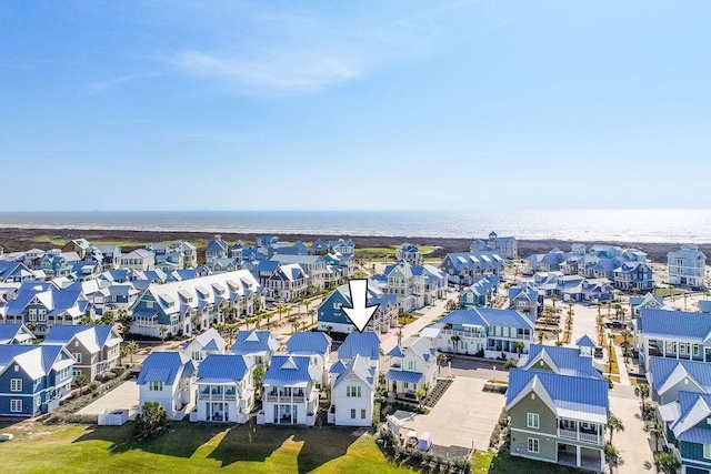 bird's eye view featuring a residential view