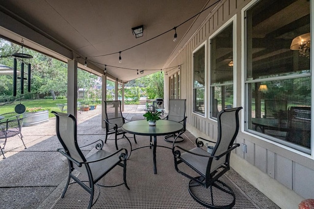 161 Red Bird Rdg, Beeville, TX 78102 - view of patio with outdoor dining area