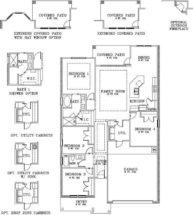 7821 Spiderman Dr, Corpus Christi, TX 78414 - view of floor plan / room layout