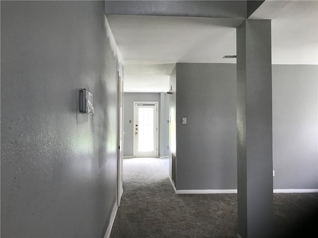 5026 Graford Pl, Corpus Christi, TX 78413 - hallway featuring carpet and baseboards