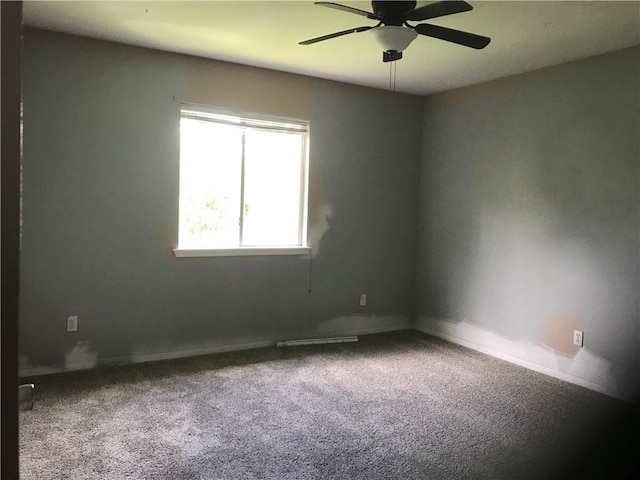 5026 Graford Pl, Corpus Christi, TX 78413 - carpeted spare room with a ceiling fan and baseboards