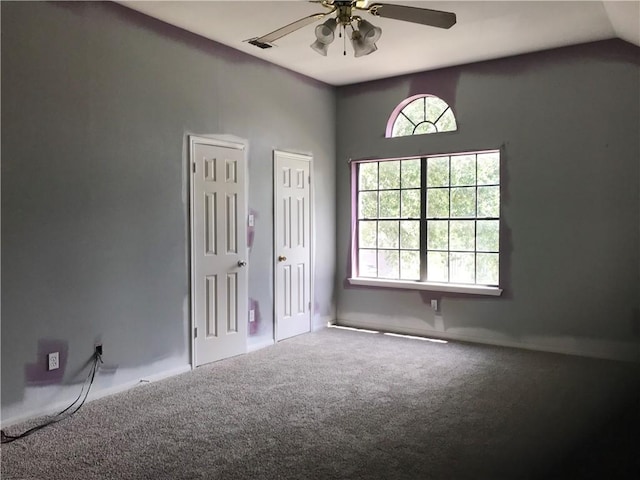 5026 Graford Pl, Corpus Christi, TX 78413 - empty room featuring a ceiling fan and carpet floors