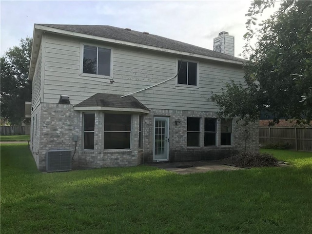 5026 Graford Pl, Corpus Christi, TX 78413 - back of house with a chimney