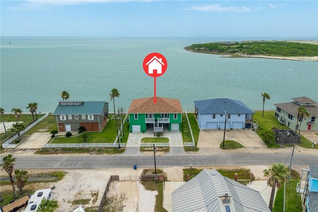 108 Bayshore Drive, Ingleside On The Bay, TX 78362 - view of subject property featuring a large body of water