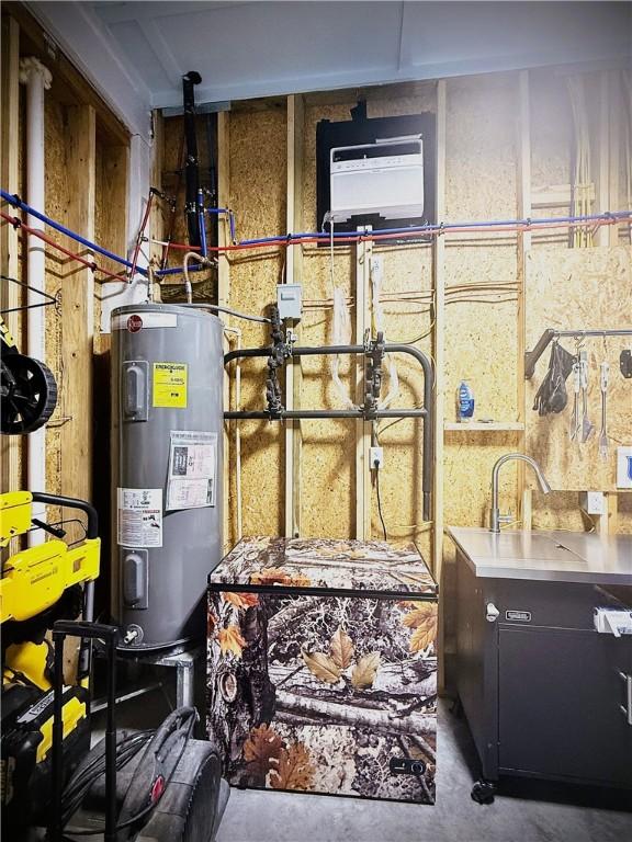 607 Huisache Lane, Ingleside On The Bay, TX 78362 - utilities with water heater