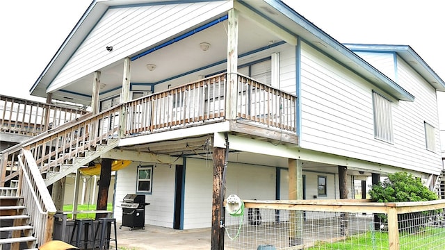 view of rear view of house