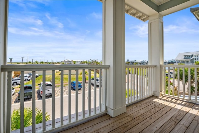 320 S Shore Dr, Port Aransas, TX 78373 - view of wooden deck
