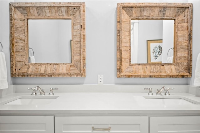 328 Coastline Dr, Port Aransas, TX 78373 - bathroom with double vanity