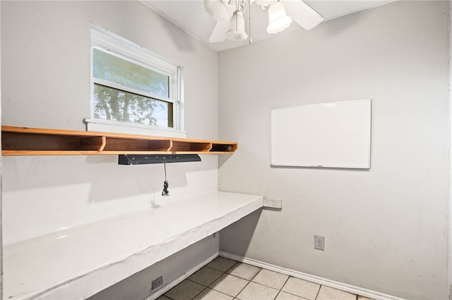 4249 Dody St, Corpus Christi, TX 78411 - bathroom featuring tile patterned floors and ceiling fan