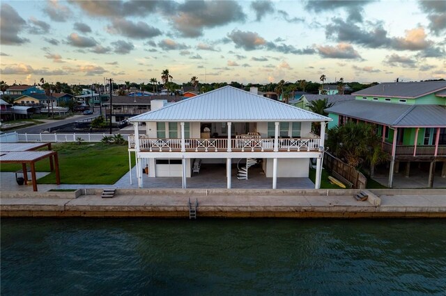 204 Bayshore Dr, Ingleside, TX 78362 - bird's eye view of a nearby body of water