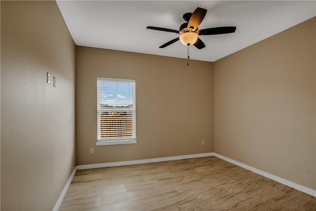 1530 Bay Moon Ct, Corpus Christi, TX 78417 - unfurnished room with ceiling fan and baseboards