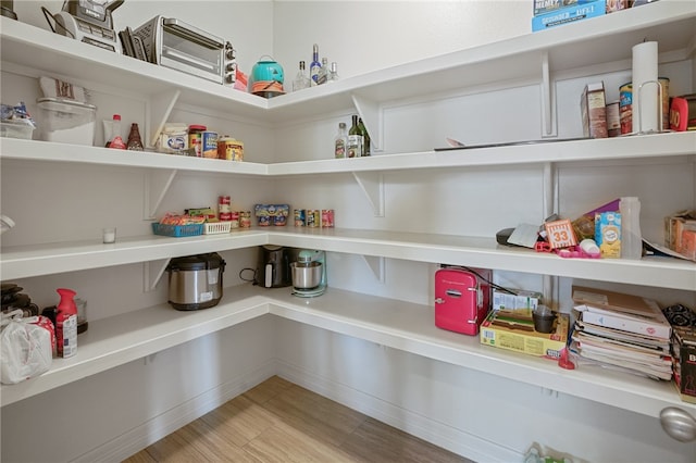 view of pantry