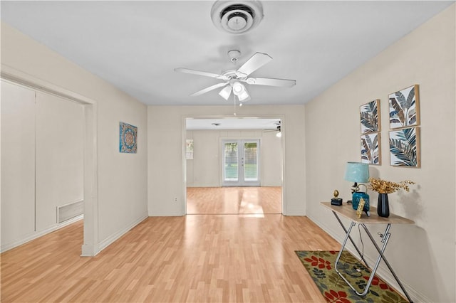 857 Belmeade Dr, Corpus Christi, TX 78412 - corridor featuring light wood-type flooring and baseboards