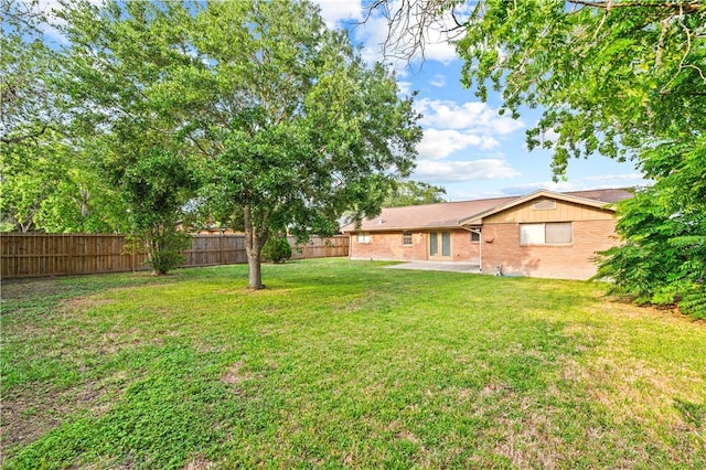 857 Belmeade Dr, Corpus Christi, TX 78412 - view of yard with a patio area