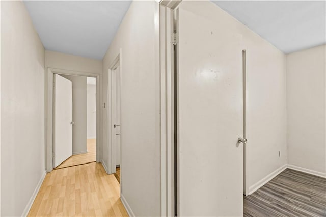 857 Belmeade Dr, Corpus Christi, TX 78412 - corridor with light wood-style floors and baseboards