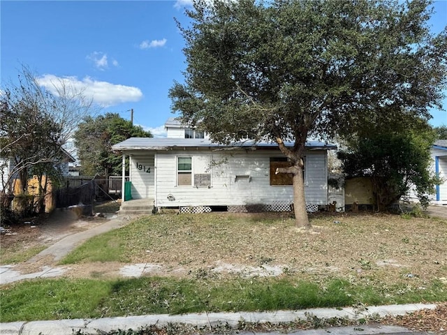 view of rear view of house