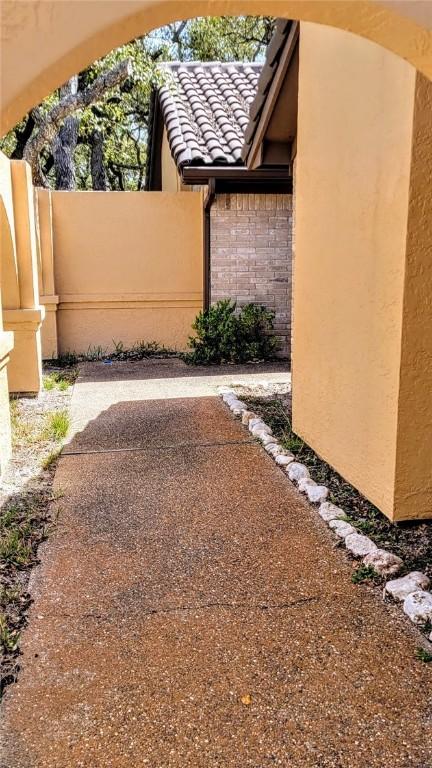 exterior space with a gazebo