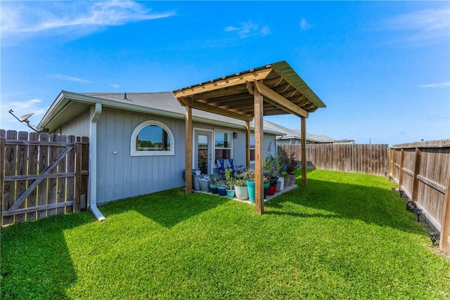 6766 Mikayla St, Corpus Christi, TX 78413 - view of rear view of house