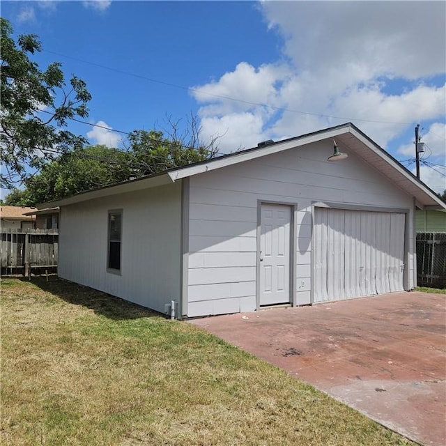 4749 Mokry Dr, Corpus Christi, TX 78415 - view of detached garage