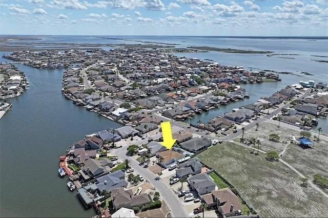 14877 Cobo De Bara, Corpus Christi, TX 78418 - aerial view of property's location with a nearby body of water and nearby suburban area