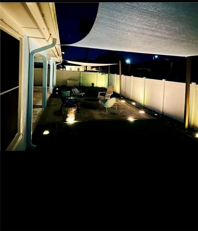 14877 Cobo De Bara, Corpus Christi, TX 78418 - exterior view of a fenced backyard