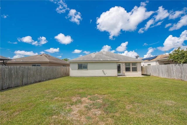4376 Summer Wind Dr, Corpus Christi, TX 78413 - back of property with a fenced backyard