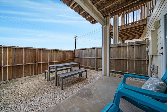 view of patio / terrace