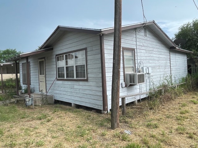 view of rear view of property