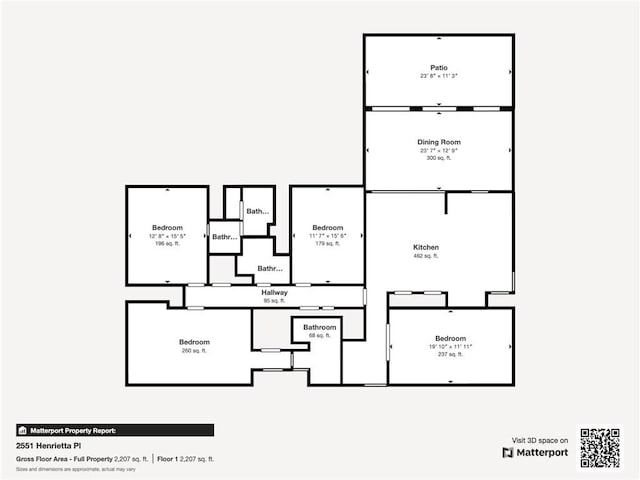 2551 Henrietta Pl, Ingleside, TX 78362 - home floor plan