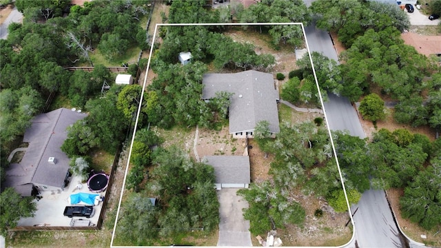 2551 Henrietta Pl, Ingleside, TX 78362 - aerial overview of property's location with property parcel outlined