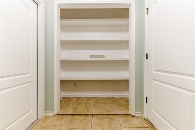 view of closet