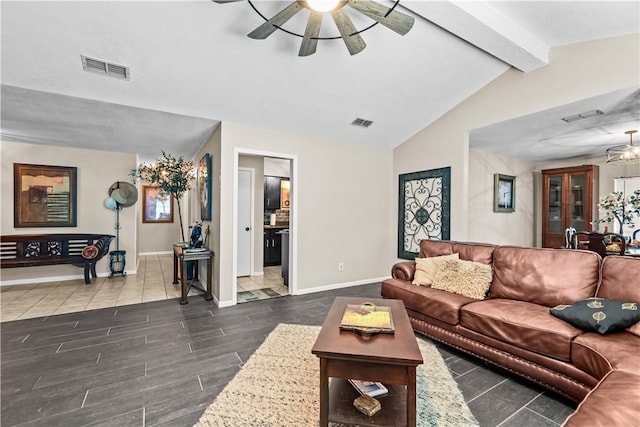 5213 Inverness Dr, Corpus Christi, TX 78413 - living room featuring a ceiling fan and dark wood-style flooring
