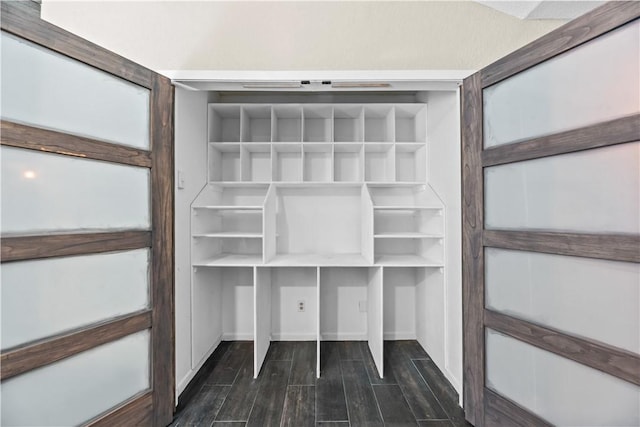 5213 Inverness Dr, Corpus Christi, TX 78413 - spacious closet with dark wood-style flooring