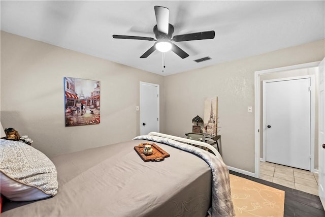 5213 Inverness Dr, Corpus Christi, TX 78413 - bedroom with ceiling fan and baseboards
