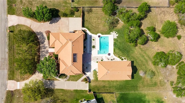 drone / aerial view