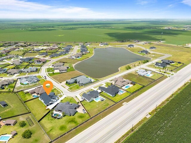 5402 Bonanza Dr, Corpus Christi, TX 78414 - aerial view of a large body of water