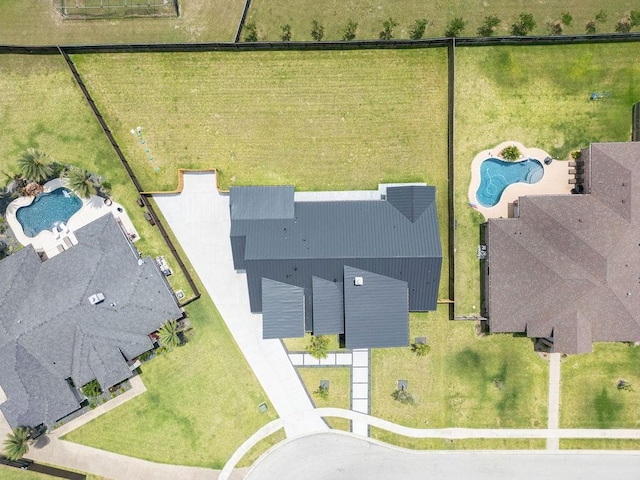 5402 Bonanza Dr, Corpus Christi, TX 78414 - drone / aerial view of a pool