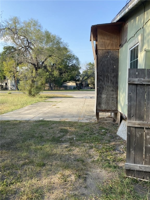 view of yard