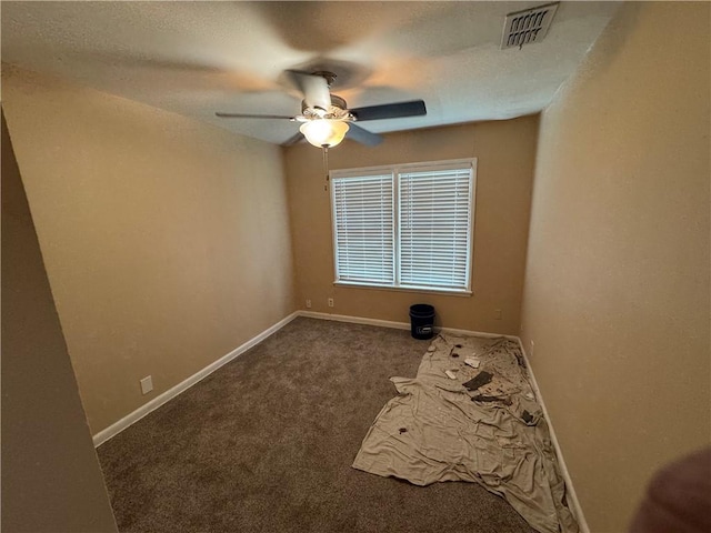 913 Clare Dr, Corpus Christi, TX 78412 - empty room with a ceiling fan and carpet floors